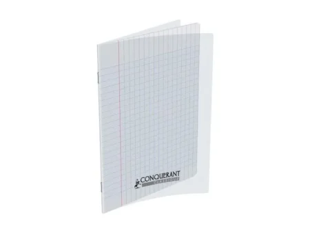 CAHIER POLYPROPYLENE INCOLOR 96P 21*29.7 90G CONQUERANT