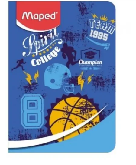 CAHIER PIQUE 140P 24*32 70G MAPED