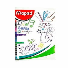 CAHIER PIQUE 140P21*29.7 72G  MAPED