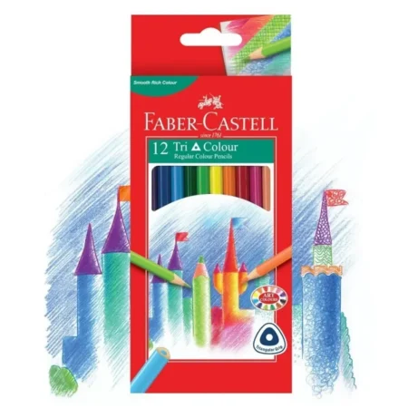 CRAYON DE COULEUR 12 FABER CASTEL