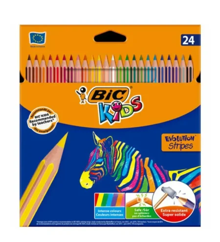 CRAYON DE COULEUR 12 BIC