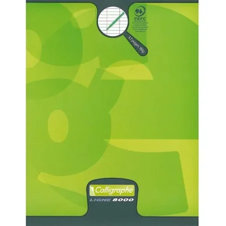 CAHIER D'ECRITURE 32P 3MM 90G CALIGRAPHE