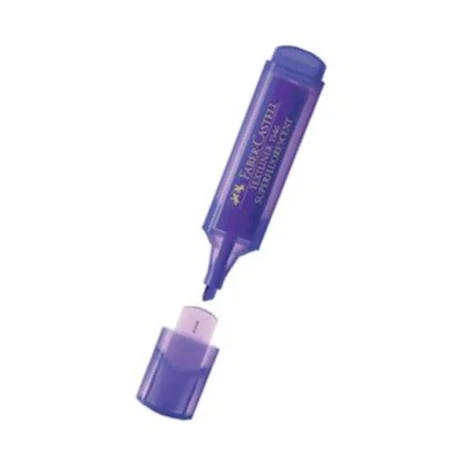 SURLIGNEUR VIOLET TRANSPARENT FABER CASTELL